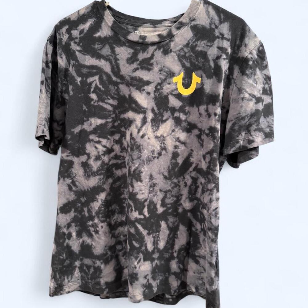 True Religion Buddha Tie-Dye Graphic Tee – Men’s Large